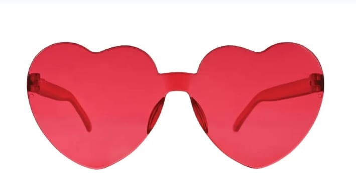 New Gift Products! Heart Cool Glasses!